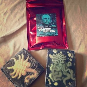Spooky soap and face mask!